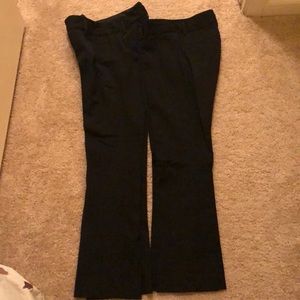 Boot cut columnist work slacks